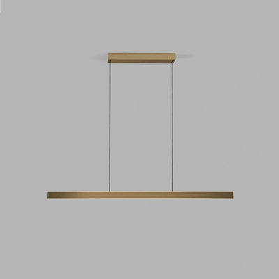 Light-Point Edge L150 Messing LED Langbordspendel