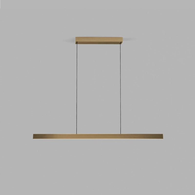 Light-Point Edge L150 Messing LED Langbordspendel