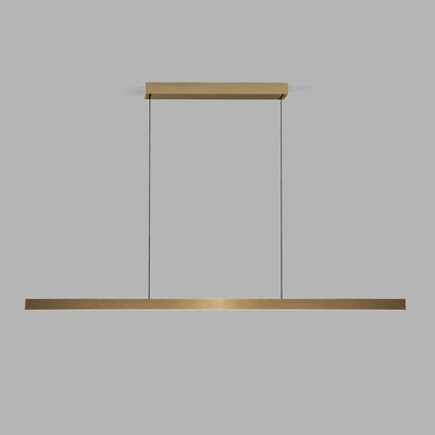 Light-Point Edge L200 Messing LED Langbordspendel