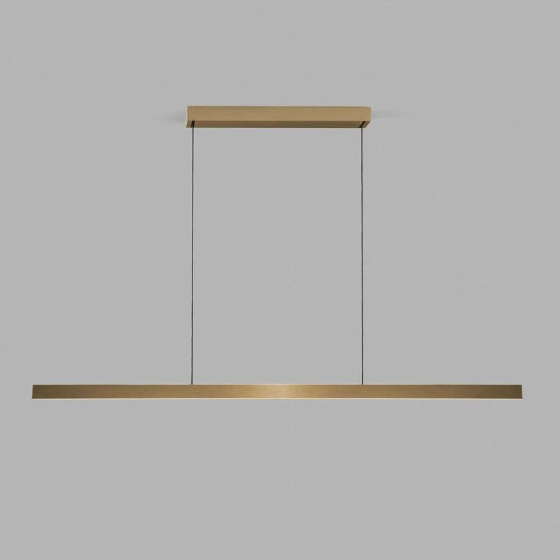 Light-Point Edge L200 Messing LED Langbordspendel