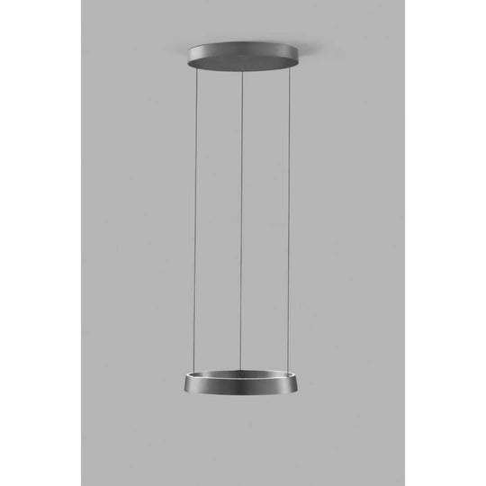 Edge Round Pendel Ø40 Titanium LED