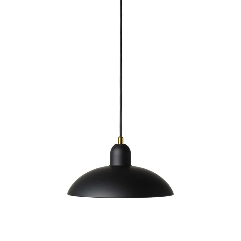 FRITZ HANSEN KAISER IDELL 6631-P MAT SORT/MESSING PENDEL