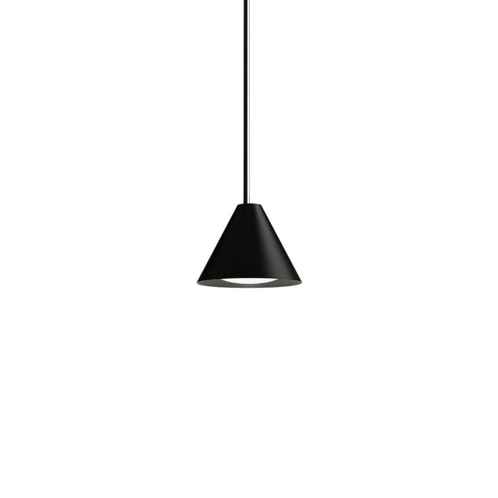 Keglen Ø175 - Pendel LED - Sort