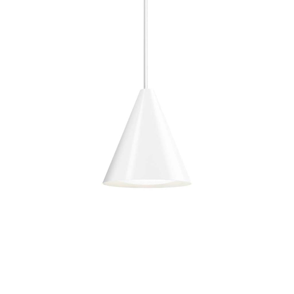 Keglen Ø250 - Pendel LED - Hvid