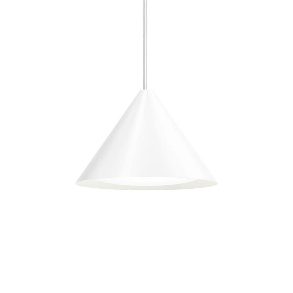 Keglen Ø400 - Pendel LED - Hvid