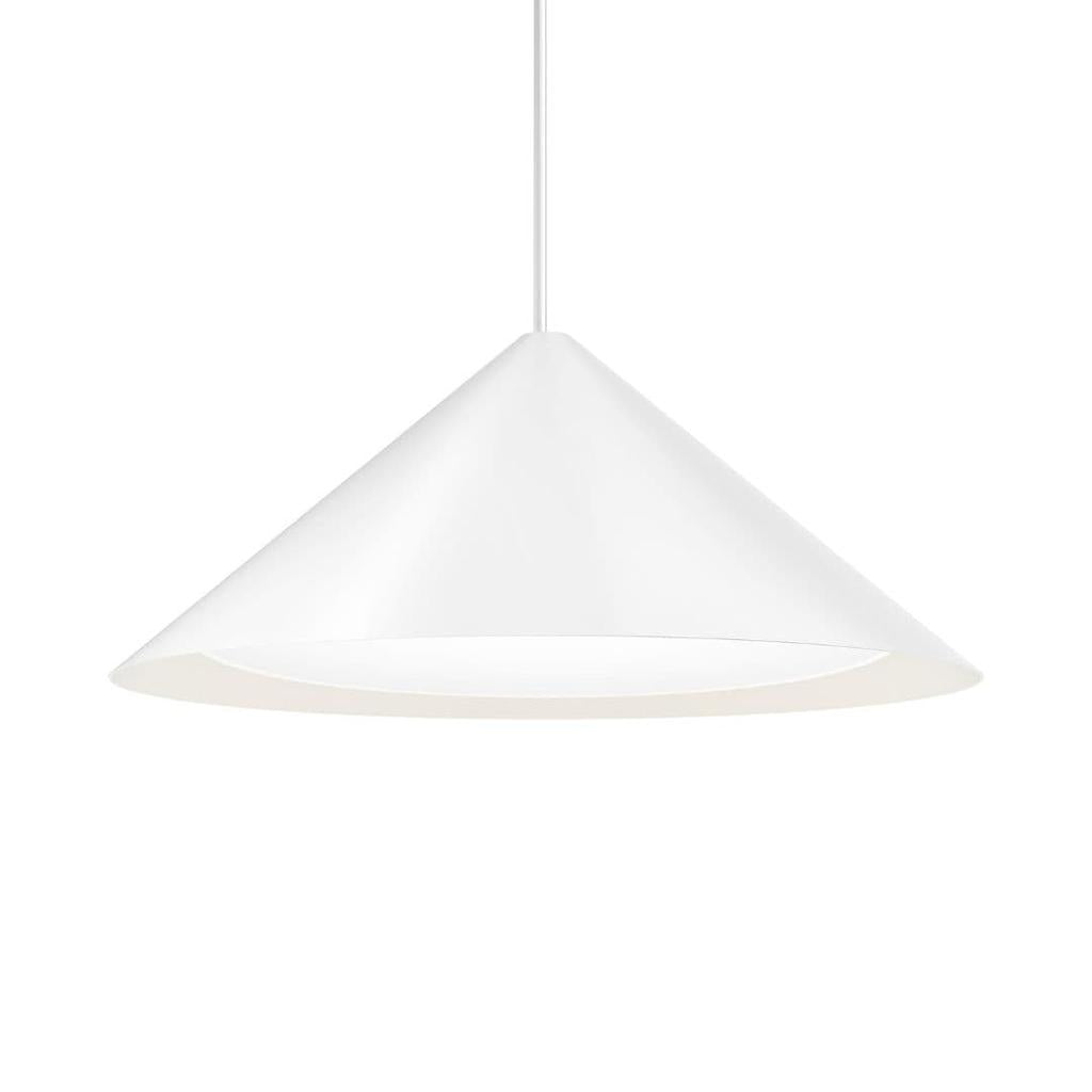 Keglen Ø650 - Pendel LED - Hvid