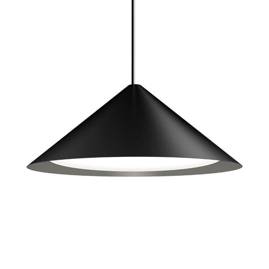 Keglen Ø650 Sort LED - Pendel
