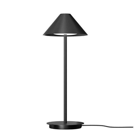 Keglen Bordlampe LED Sort