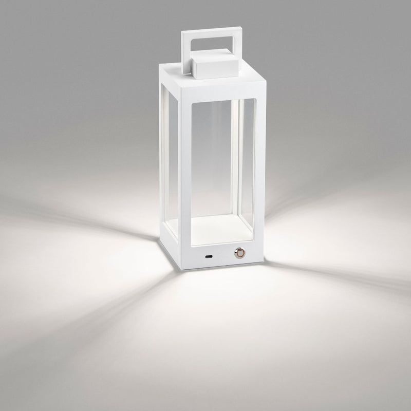 Lantern Table T2 Hvid LED - Udendørslampe