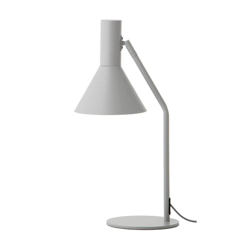 Lyss Bordlampe Mat Lys Grå