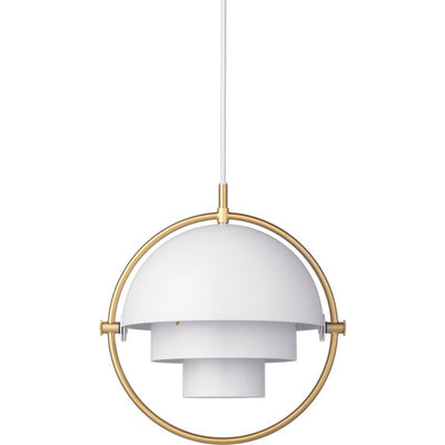 MULTI-LITE PENDEL SMALL MESSING/HVID