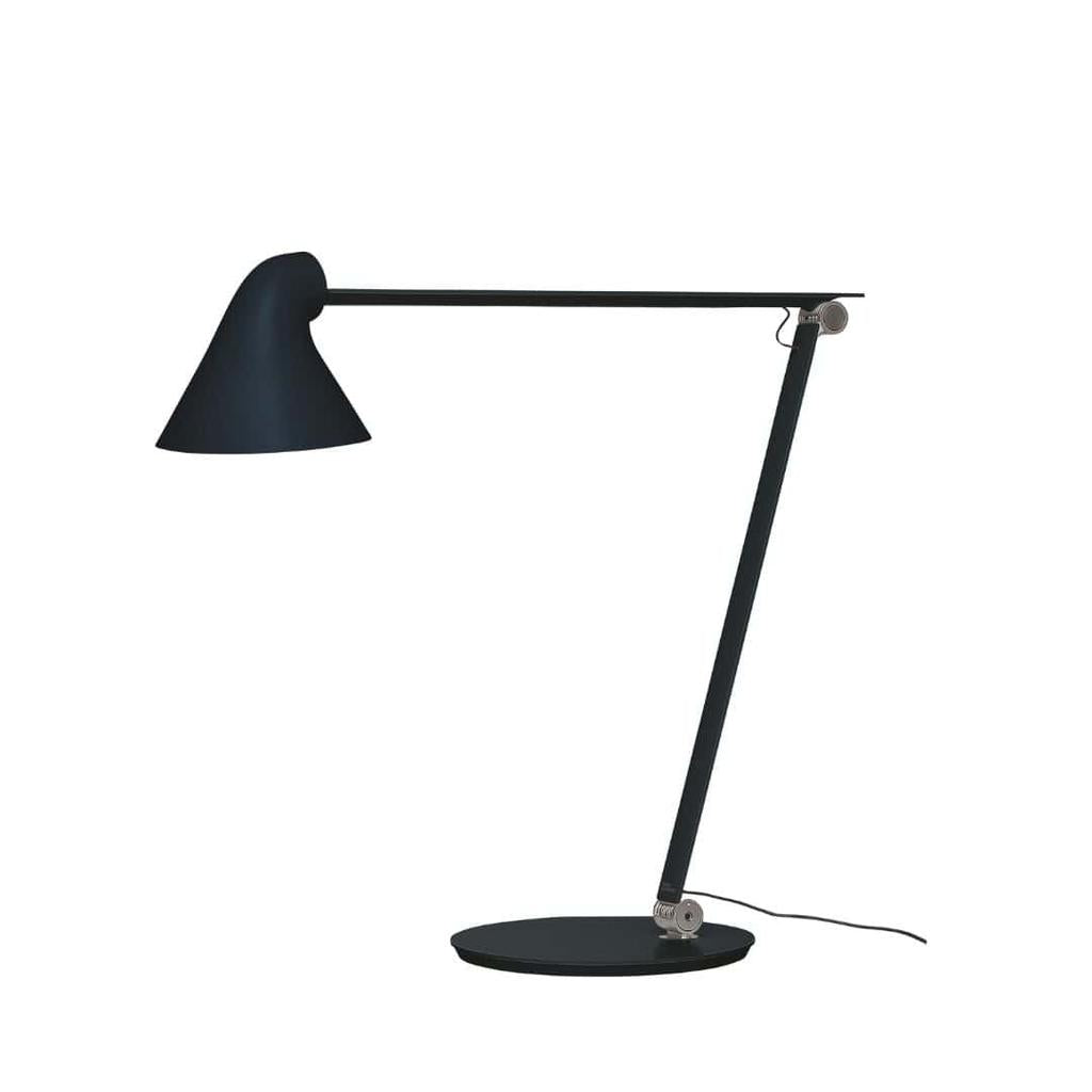 Njp Bord - Skrivebordslampe - Sort Med Fod 3000 K