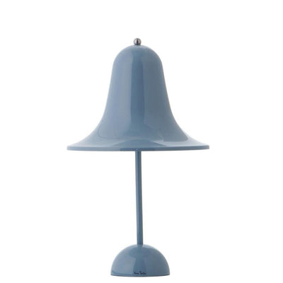 VERPAN PANTOP PORTABLE DUSTY BLUE BORDLAMPE - Ikonisk design, nu bærbar