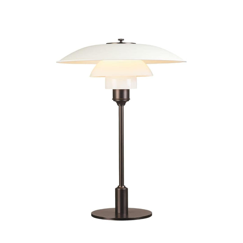PH 3½-2½ Bord Hvid - Bordlampe