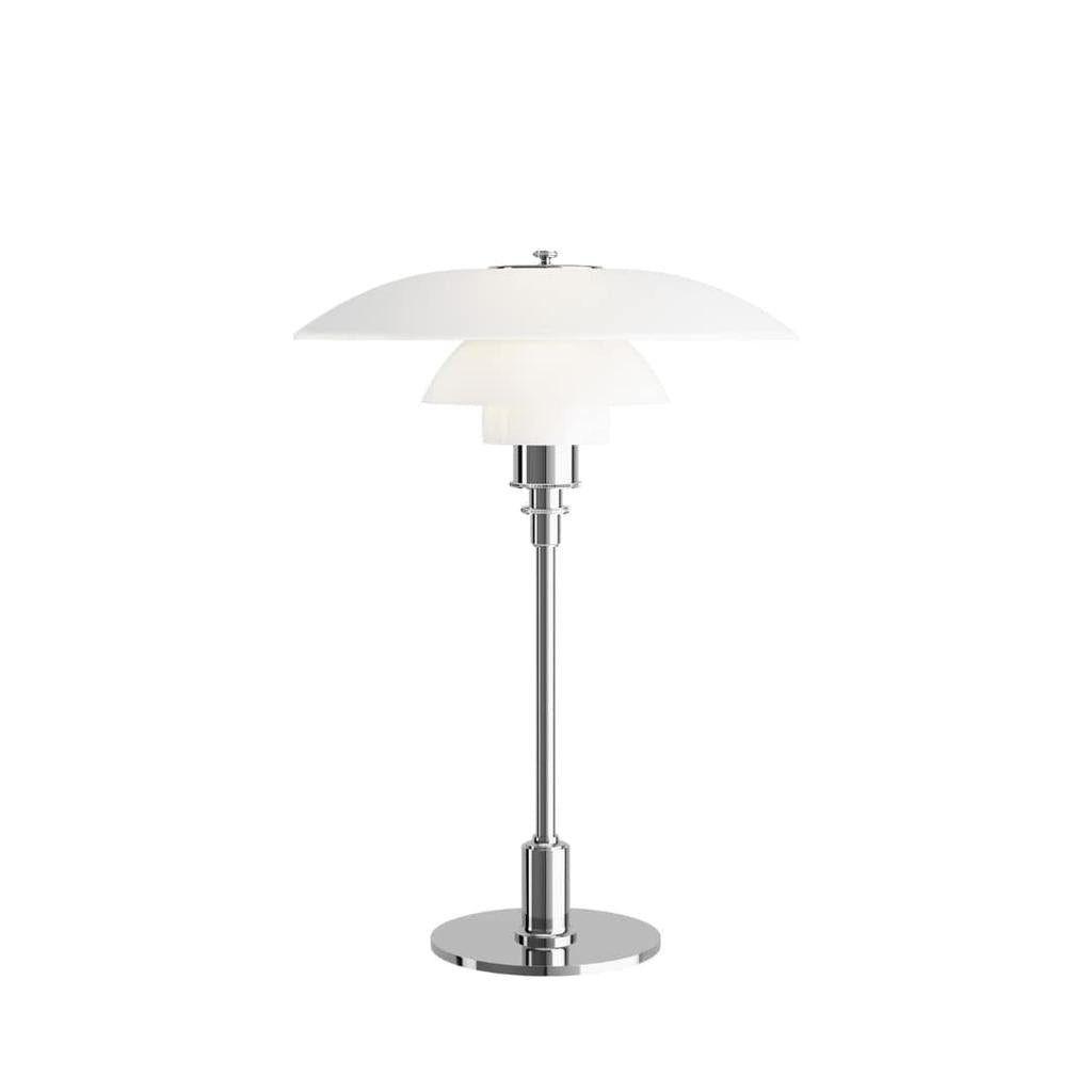 PH 3½-2½ - Bordlampe - Bord Krom