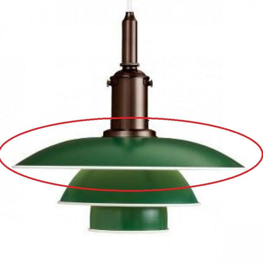 PH 3½-3 Overskærm Grøn - Reservedele