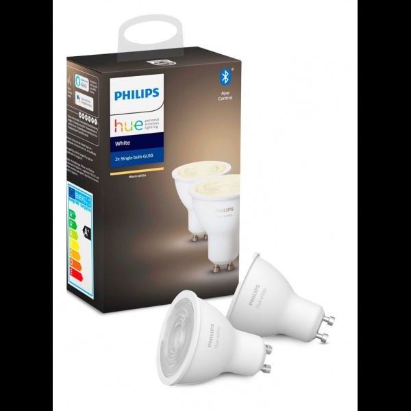 Philips Hue White Gu10 2-pak - Lyskilde
