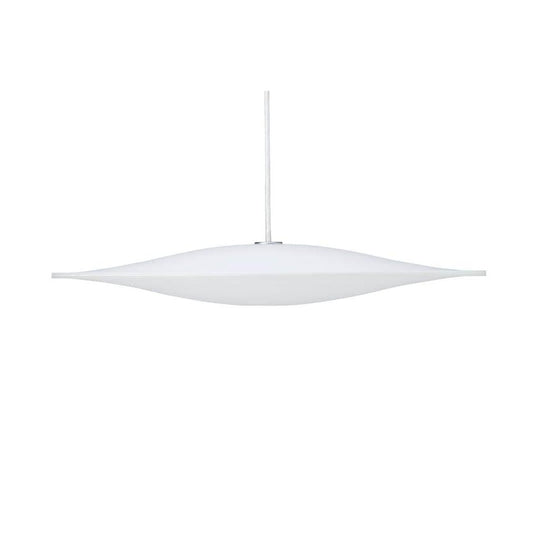 Sinus 550p Opal-glas (LED 10,5W) - Hvid Textil LEDning - Designed 1967 - Pendel