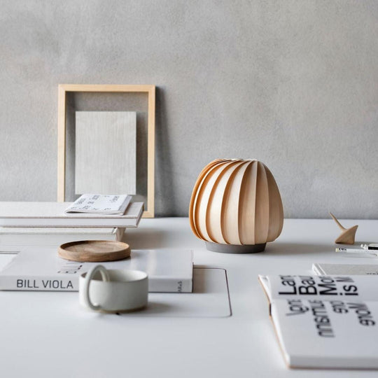 ST906 Mini Bordlampe Ø18 Tom Rossau - Naturlig Birk