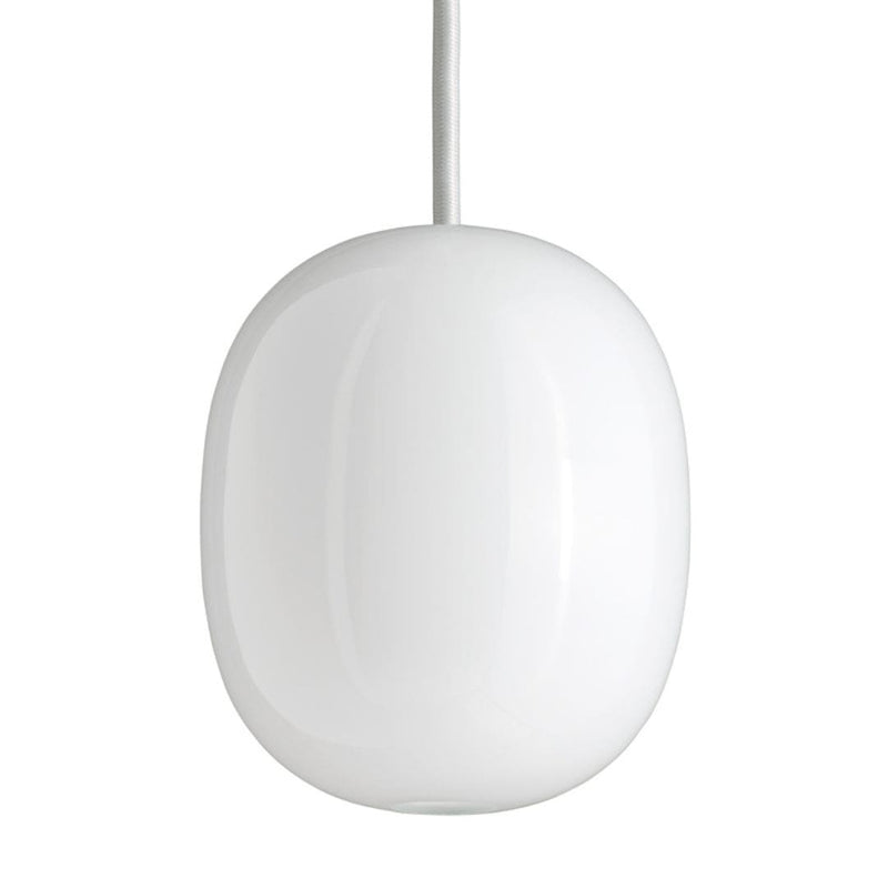 Superæg 200p - Opal (G9 42w) - Hvid LEDning 3m - Pendel
