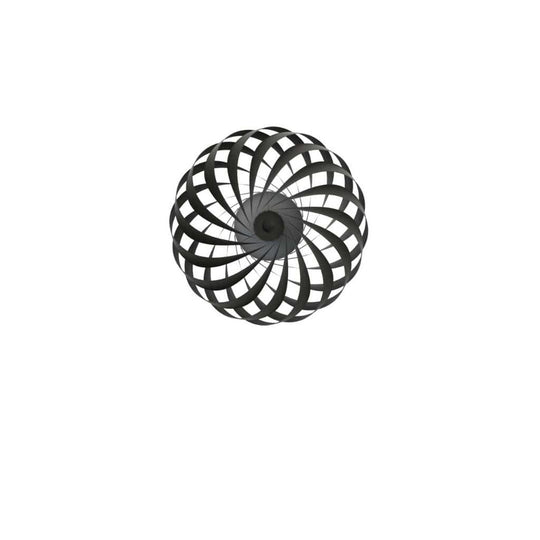 TR5 Væglampe Ø40 Tom Rossau - Sort Birk