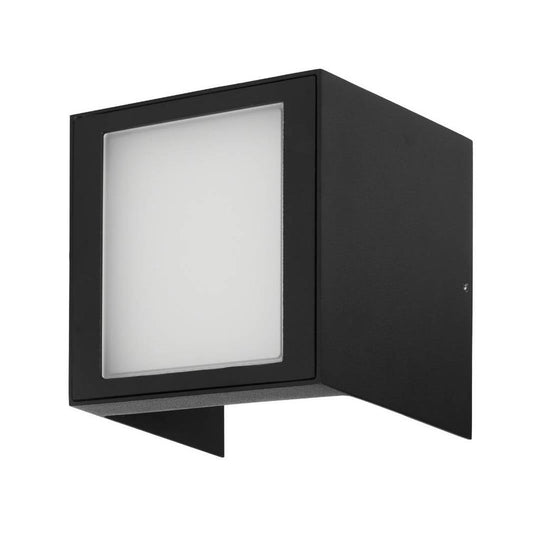 Una Væglampe Sort LED